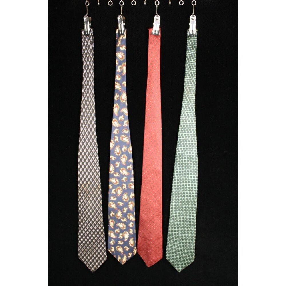 4 Men's Silk Ties, Assorted Brands